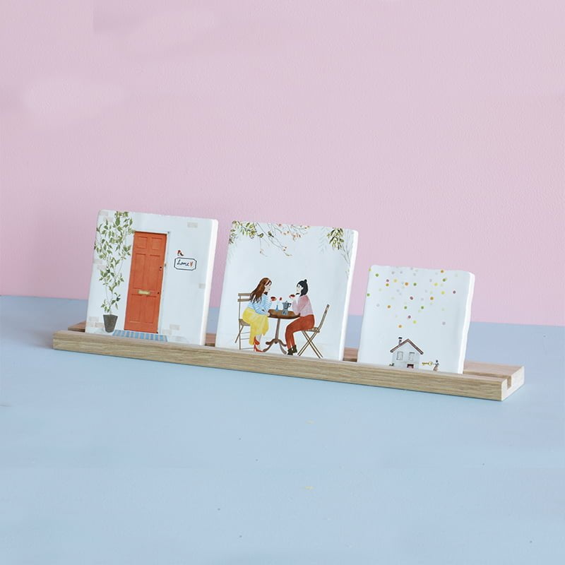 Storytiles Wall Shelves Familie Houder Fliesenhalter S 34 cm