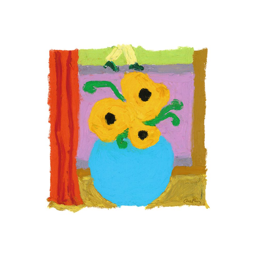 The Poster Club Art Prints Vase in the Window Poster 50x50
