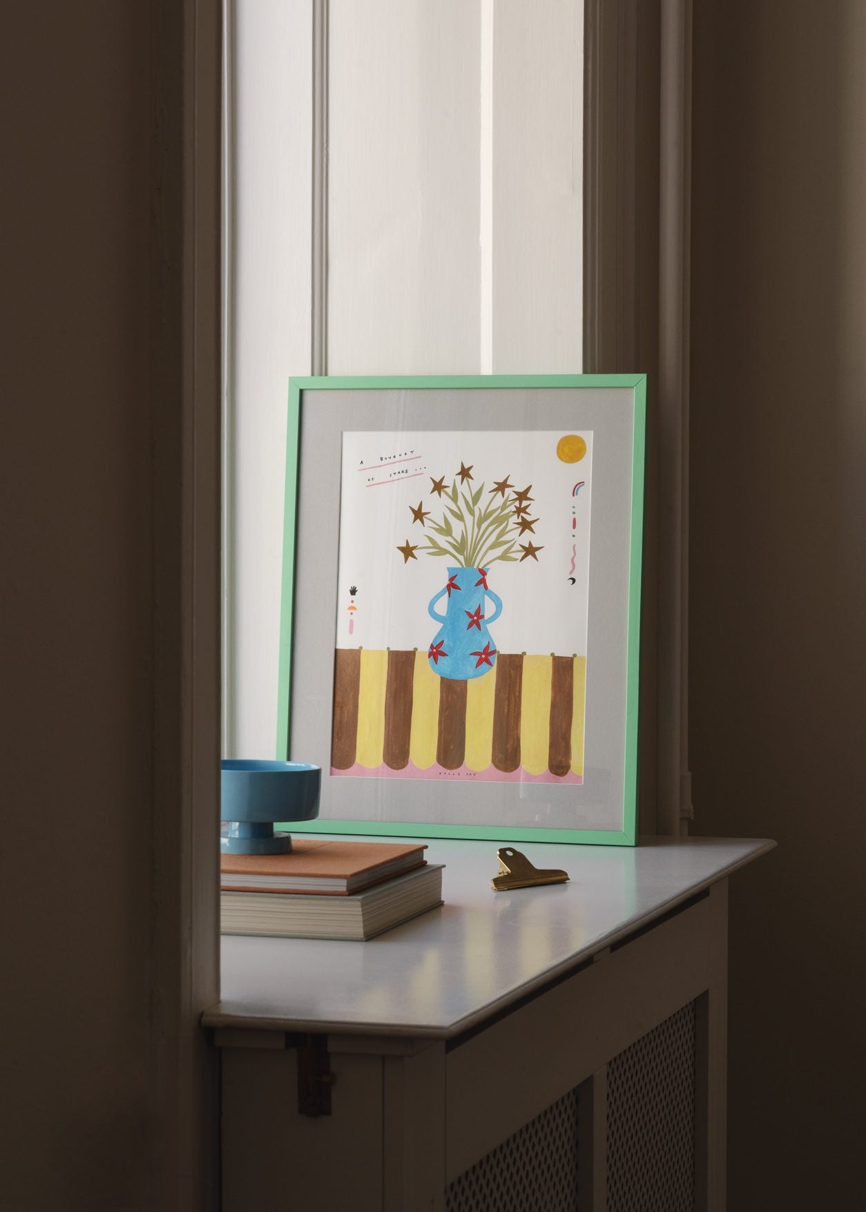 The Poster Club Art Prints Grey Passepartout A3 Grau