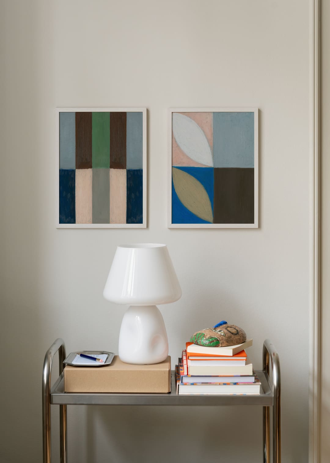 The Poster Club Still Air Kunstdruck 30x40 cm abstrakt blau