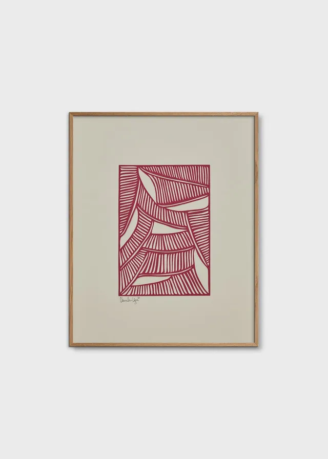The Poster Club Clow No. 1 Poster 40x50 cm Rosa