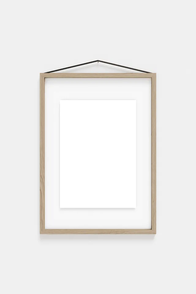 The Poster Club Moebe Frame Oak Bilderrahmen A4 Eiche