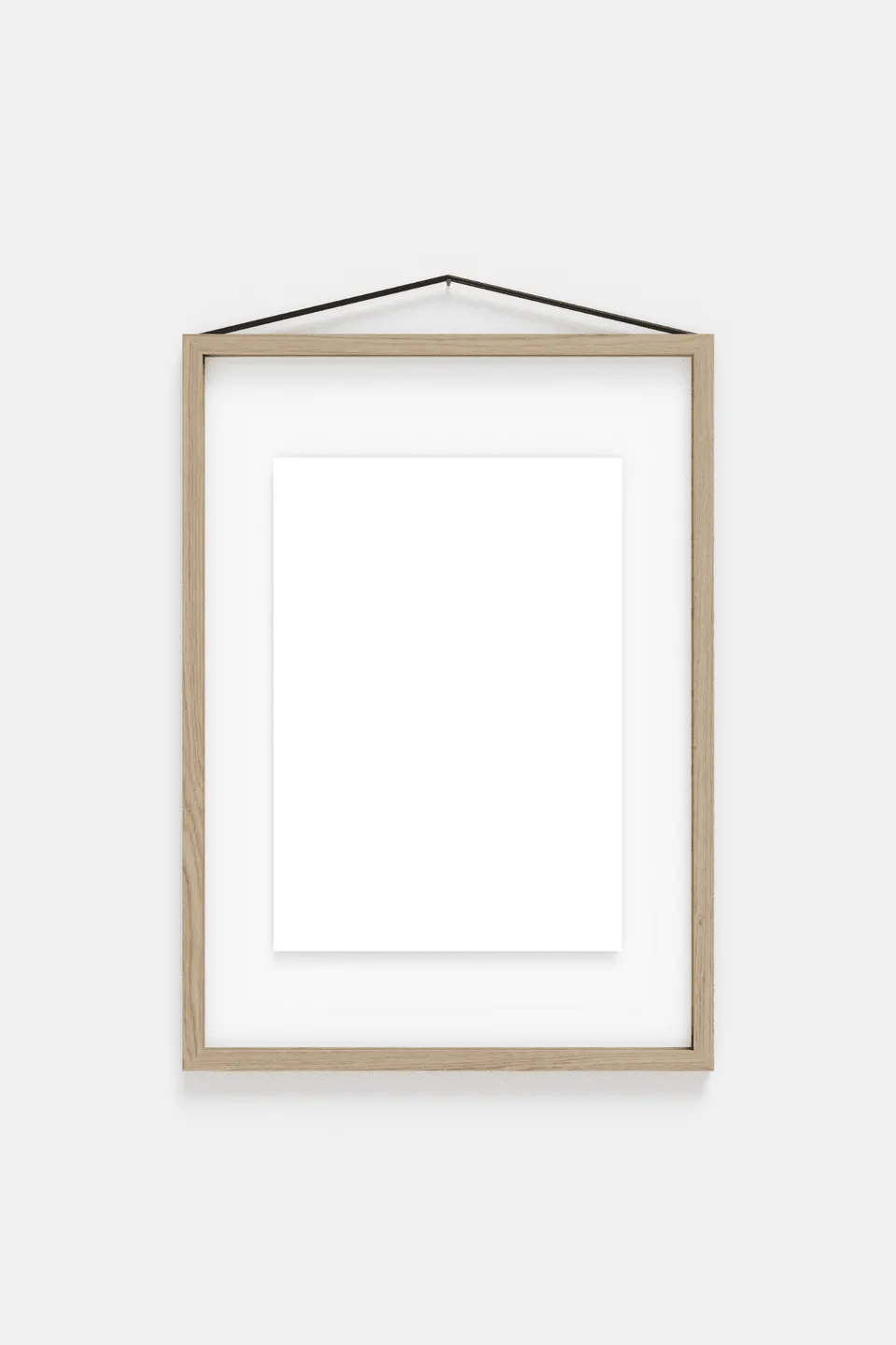 The Poster Club Moebe Frame Oak Bilderrahmen A4 Eiche
