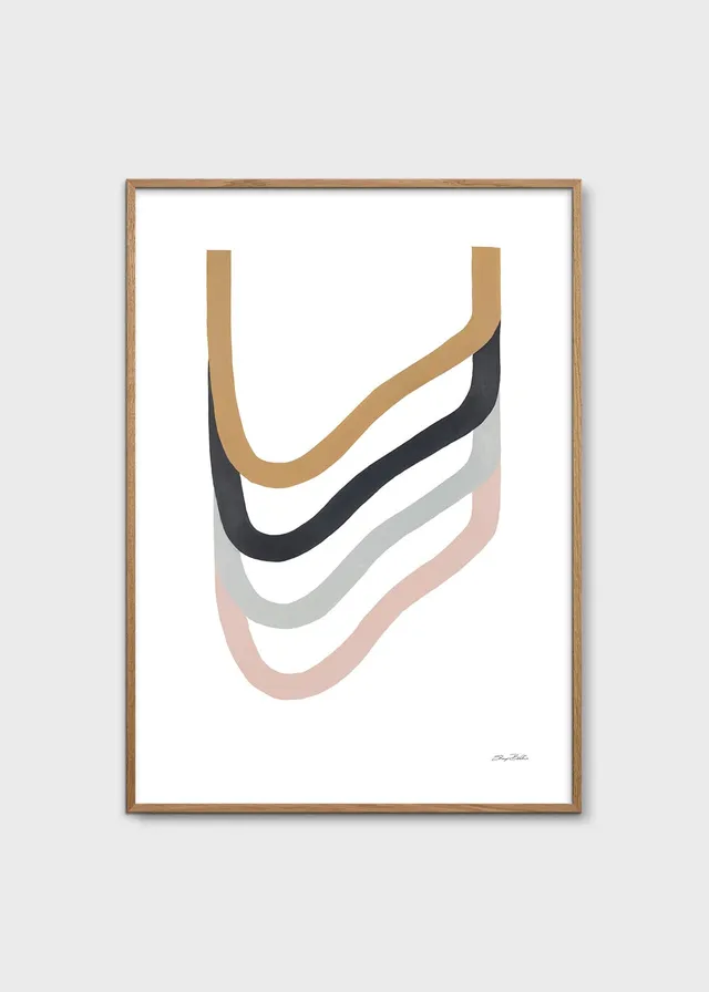 The Poster Club Nordic Tide Poster 50x70 cm Abstrakt