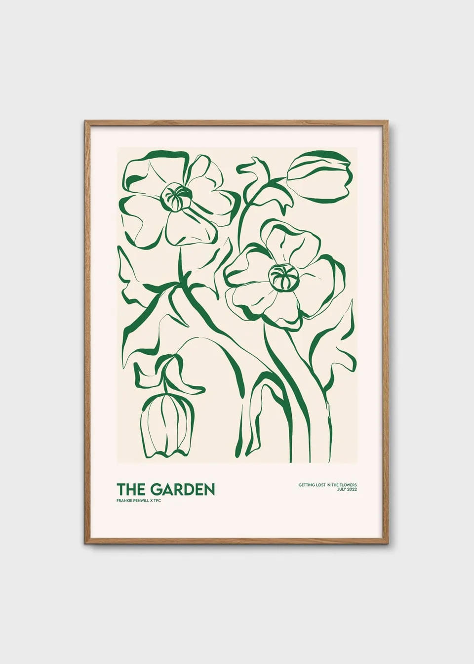 The Poster Club The Garden Poster 30x40 cm Botanik