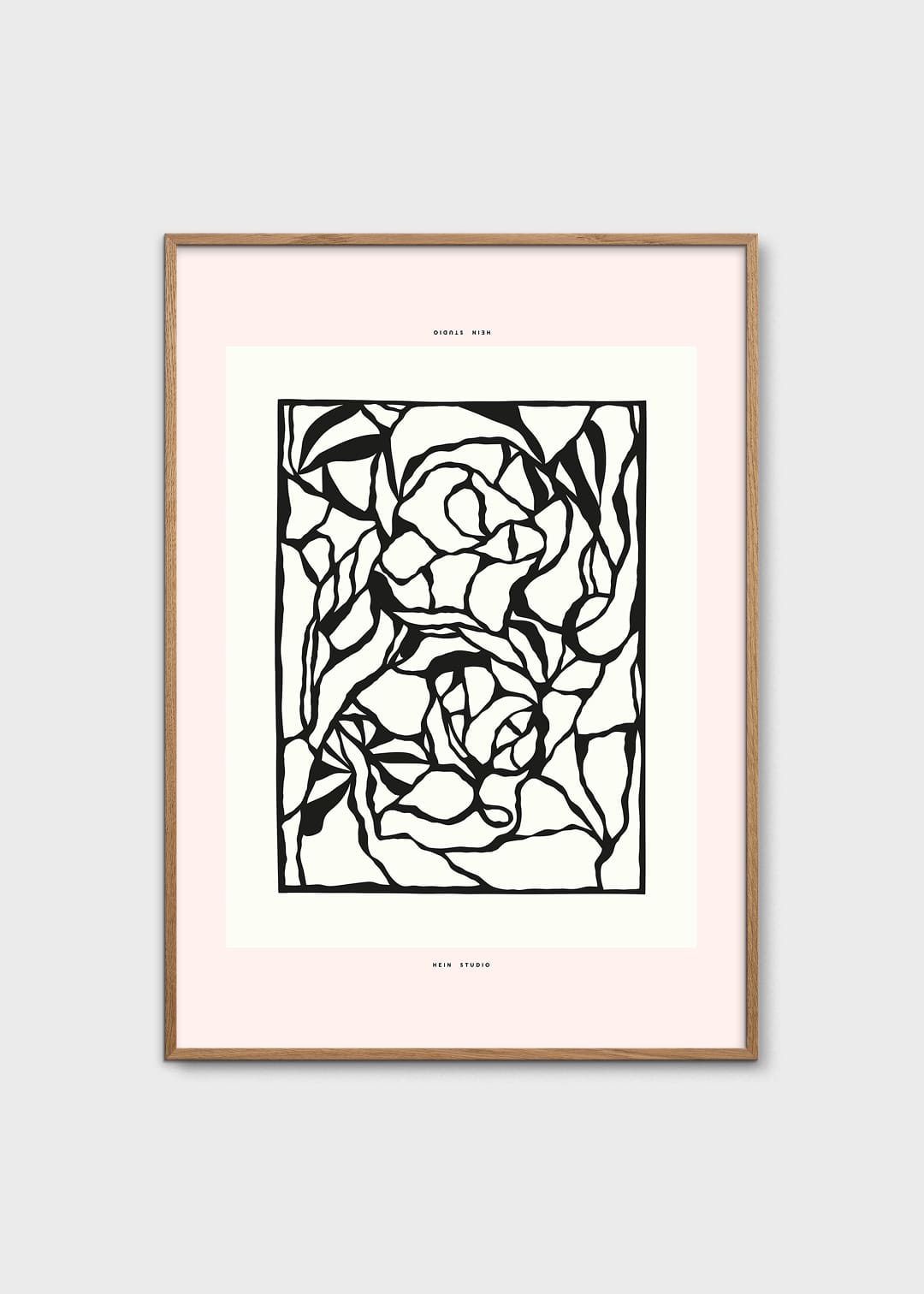 The Poster Club I See You Pale Pink Poster 30x40 cm Rosa