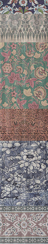 Mineheart Arts & Crafts Patchwork Tapete Panel-A Rolle