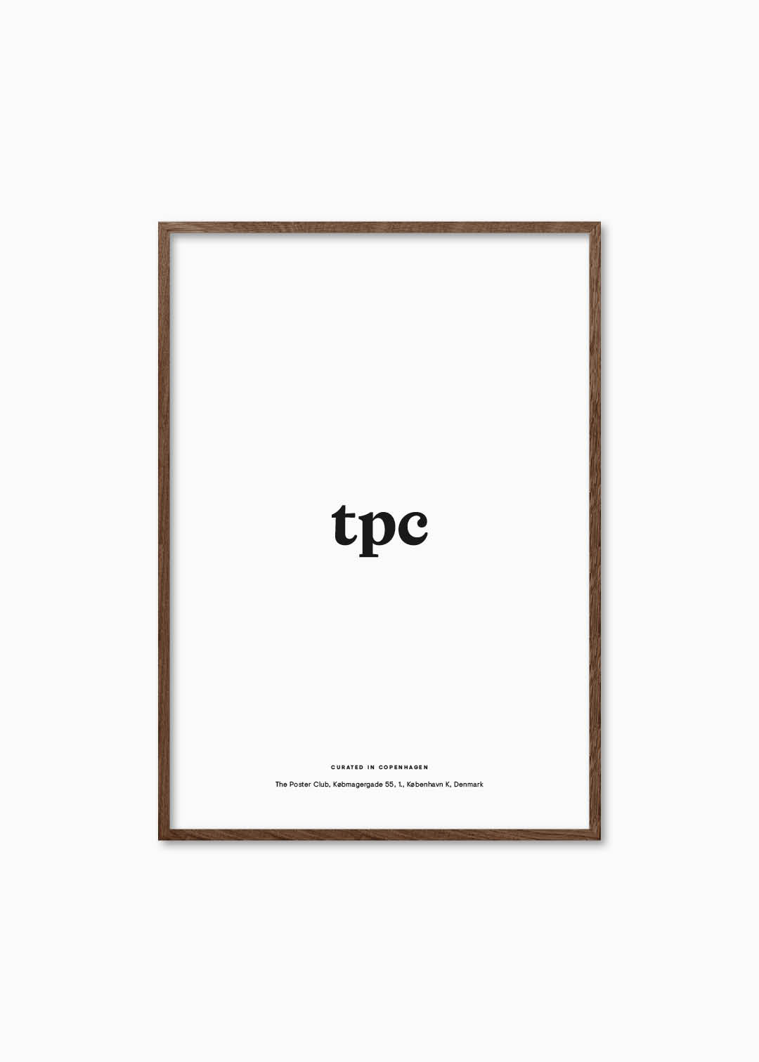 The Poster Club Frames Dark Oak Frame Bilderrahmen A4 Eiche