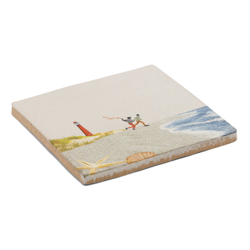 Storytiles Delft blue Uitwaaien op Schier Wandfliese S 10x10 cm Strand