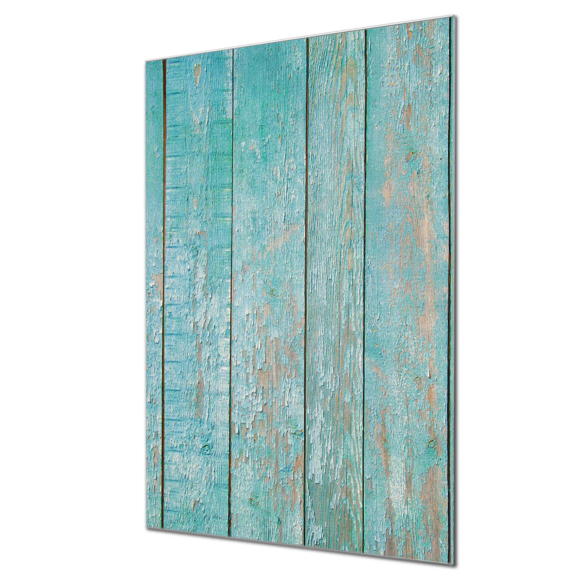 Banjado Magnettafel Glas Zwei Farben 40x60 Holzoptik beschreibbar