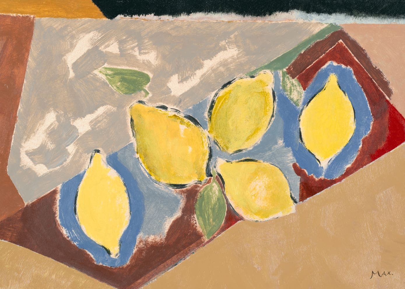The Poster Club Art Prints Citrons Poster 30x40 cm Küche