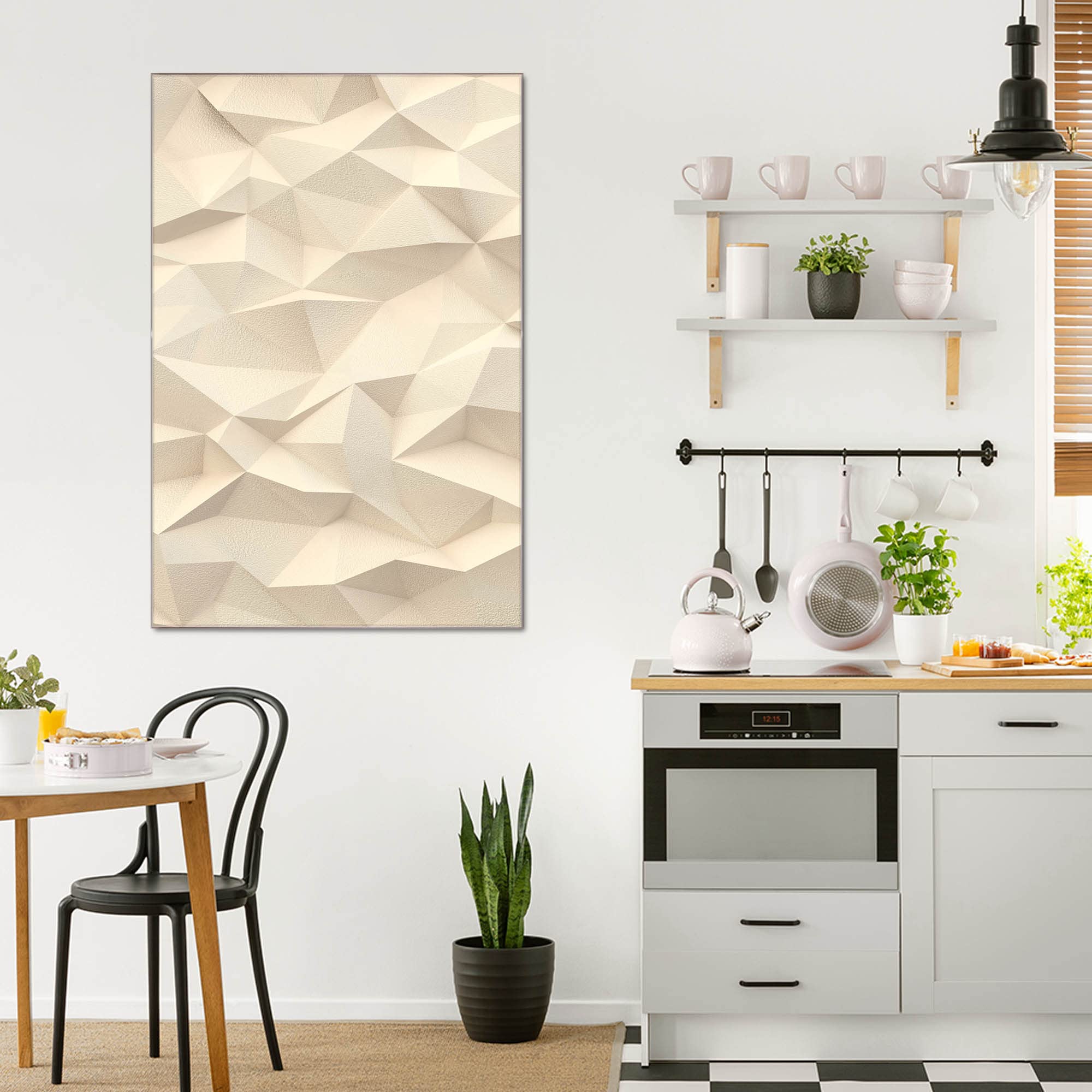 Banjado Magnettafel Steinwand 2 Magnetwand 40x60 cm Betonoptik