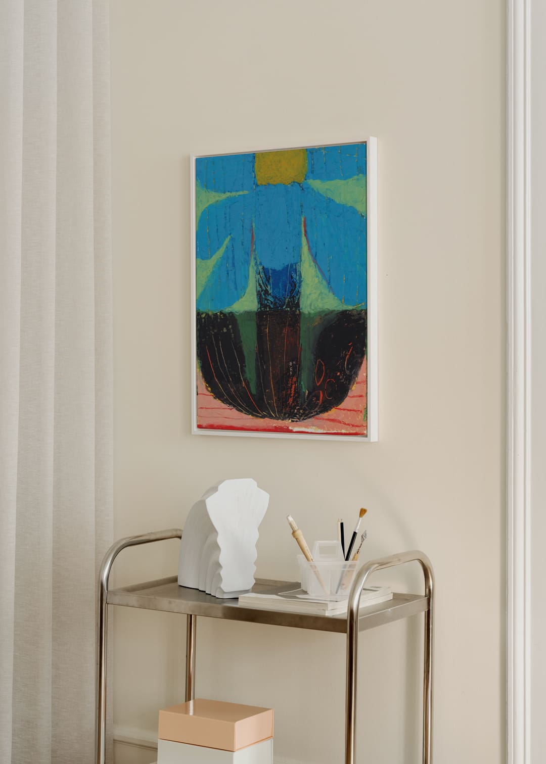 The Poster Club Art Prints Take Me Anywhere Leinwand 50x70 grün