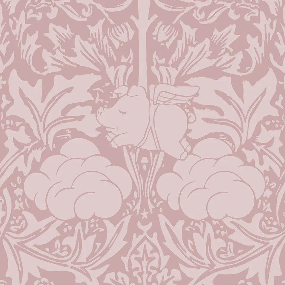 Mineheart Morris Dream Warm Clay Tapete Muster A3 floral