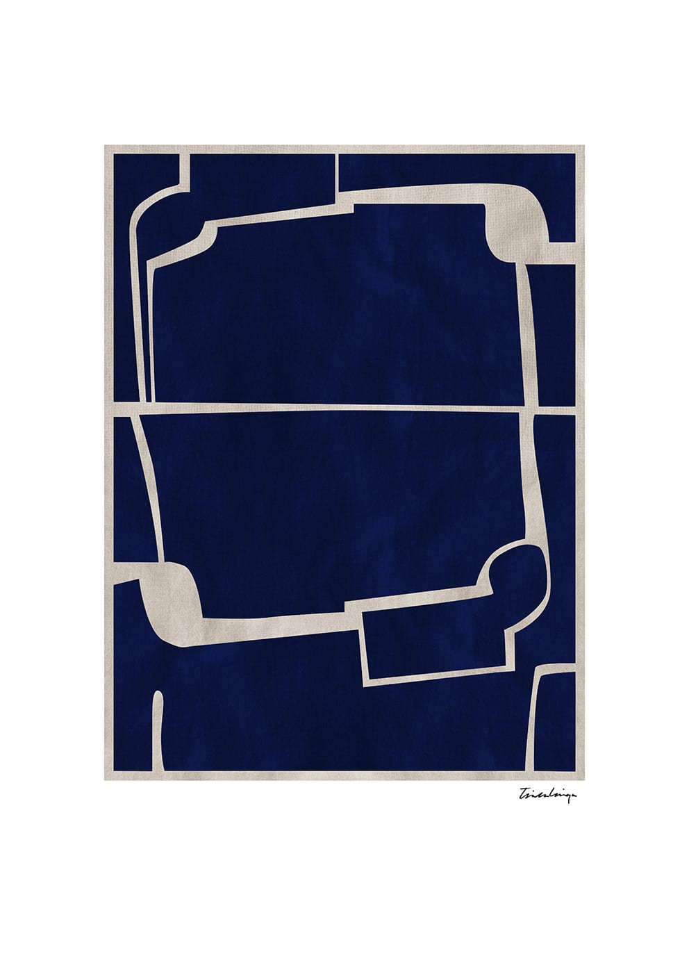 The Poster Club Faze Poster 50x70 cm Fine Art Druck