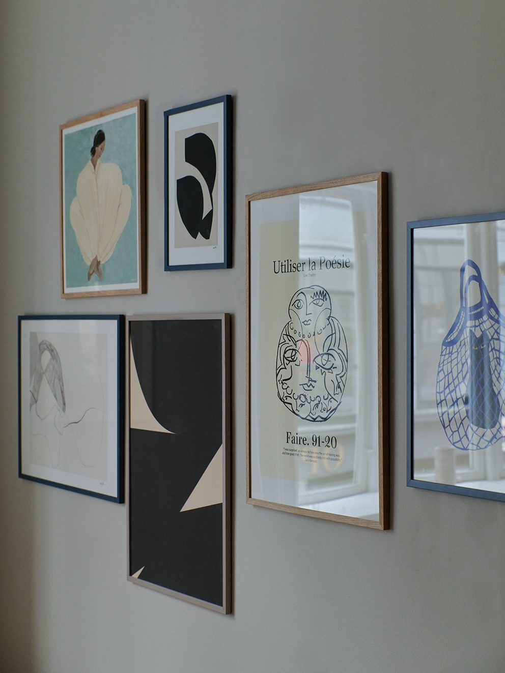 The Poster Club Curated Art Walls Edit No. 046 Bilderwand Set