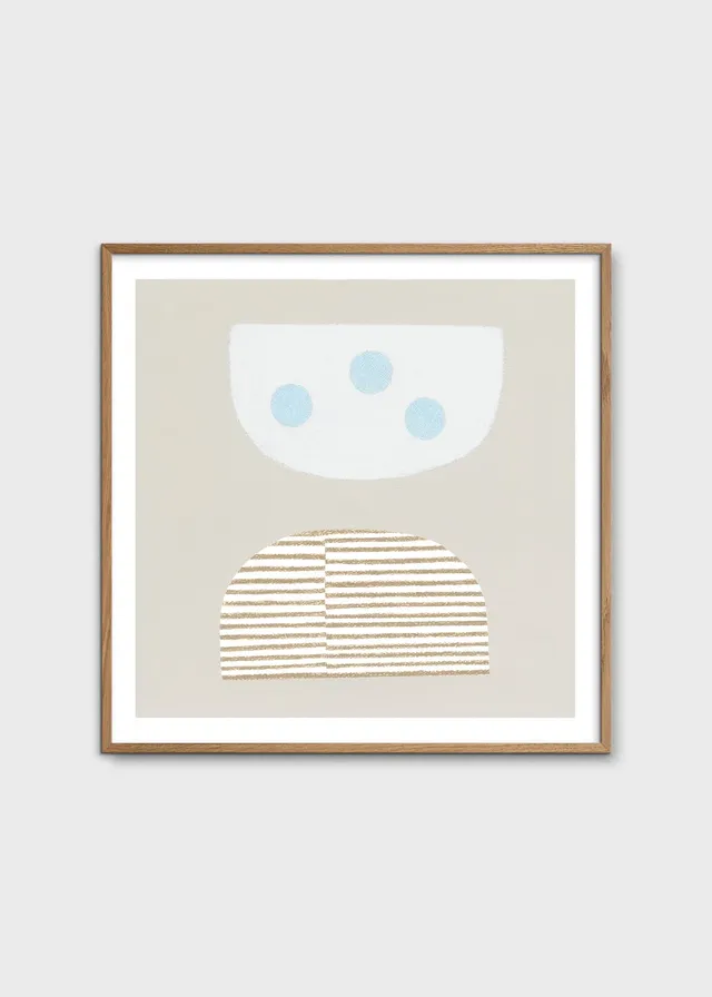 The Poster Club Art Prints Blue Eggs Poster 50x50 Blau