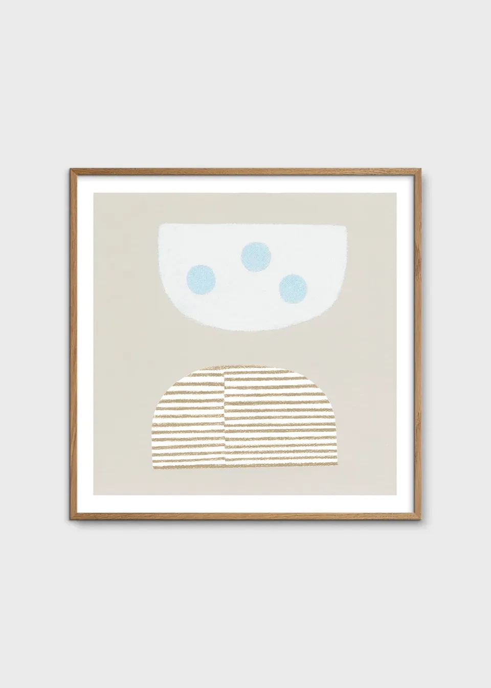 The Poster Club Art Prints Blue Eggs Poster 50x50 Blau