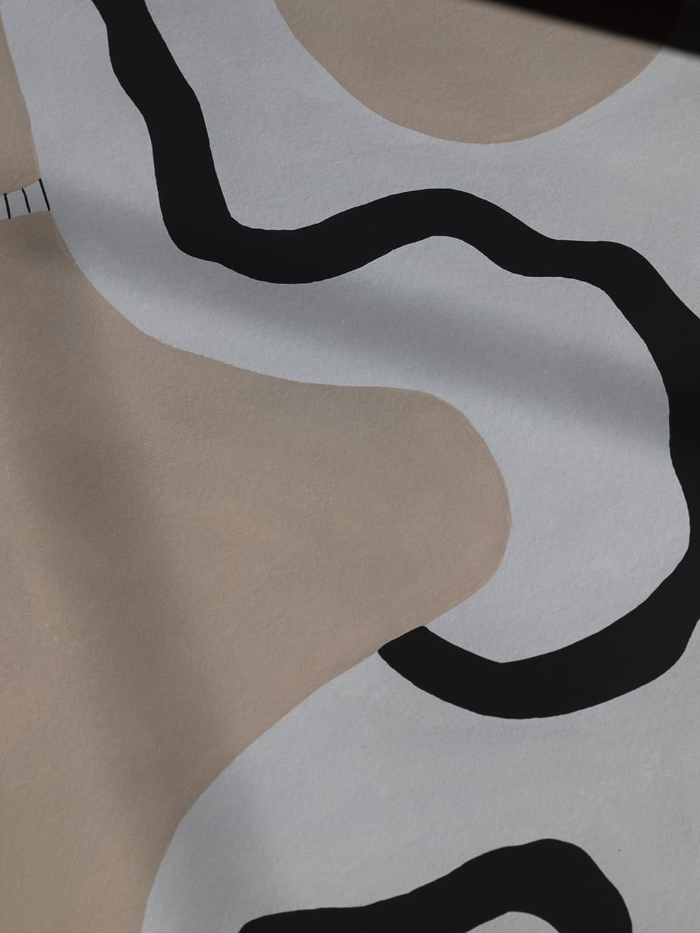 The Poster Club Art Prints Veins 01 Poster 30x40 cm schwarz