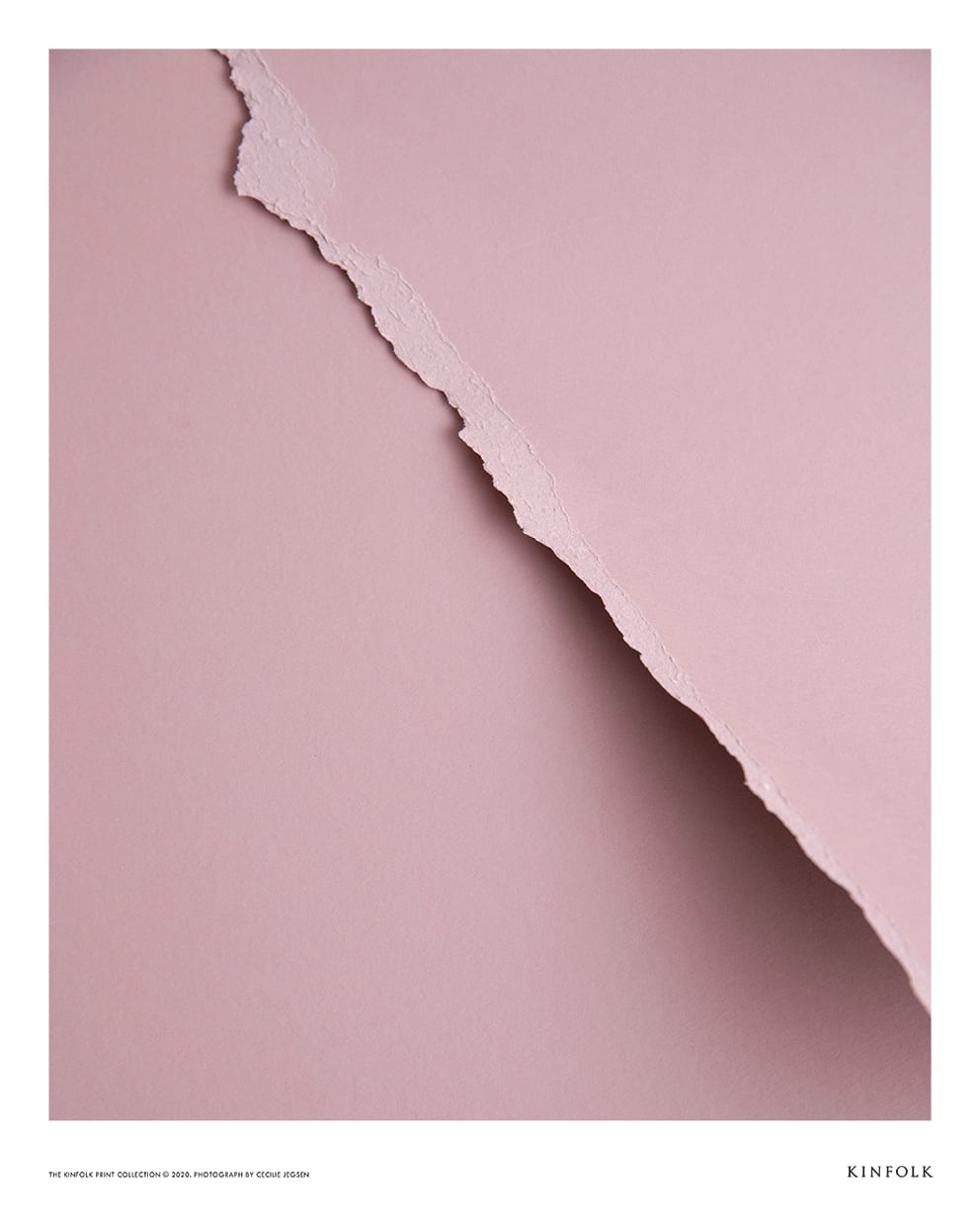 The Poster Club Art Prints Accidental Artwork Poster 40x50 cm rosa