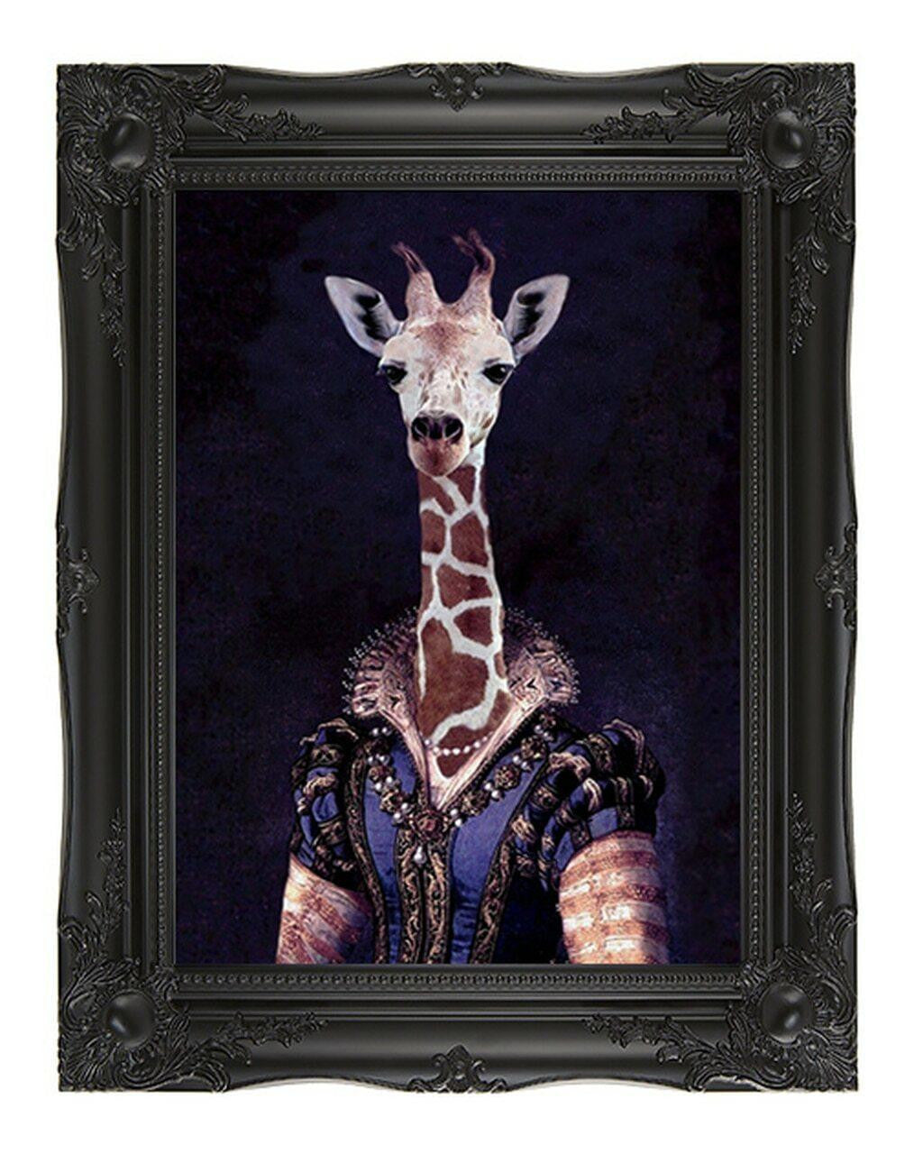 Mineheart Dame Giralda Leinwand Giraffe 66x81cm