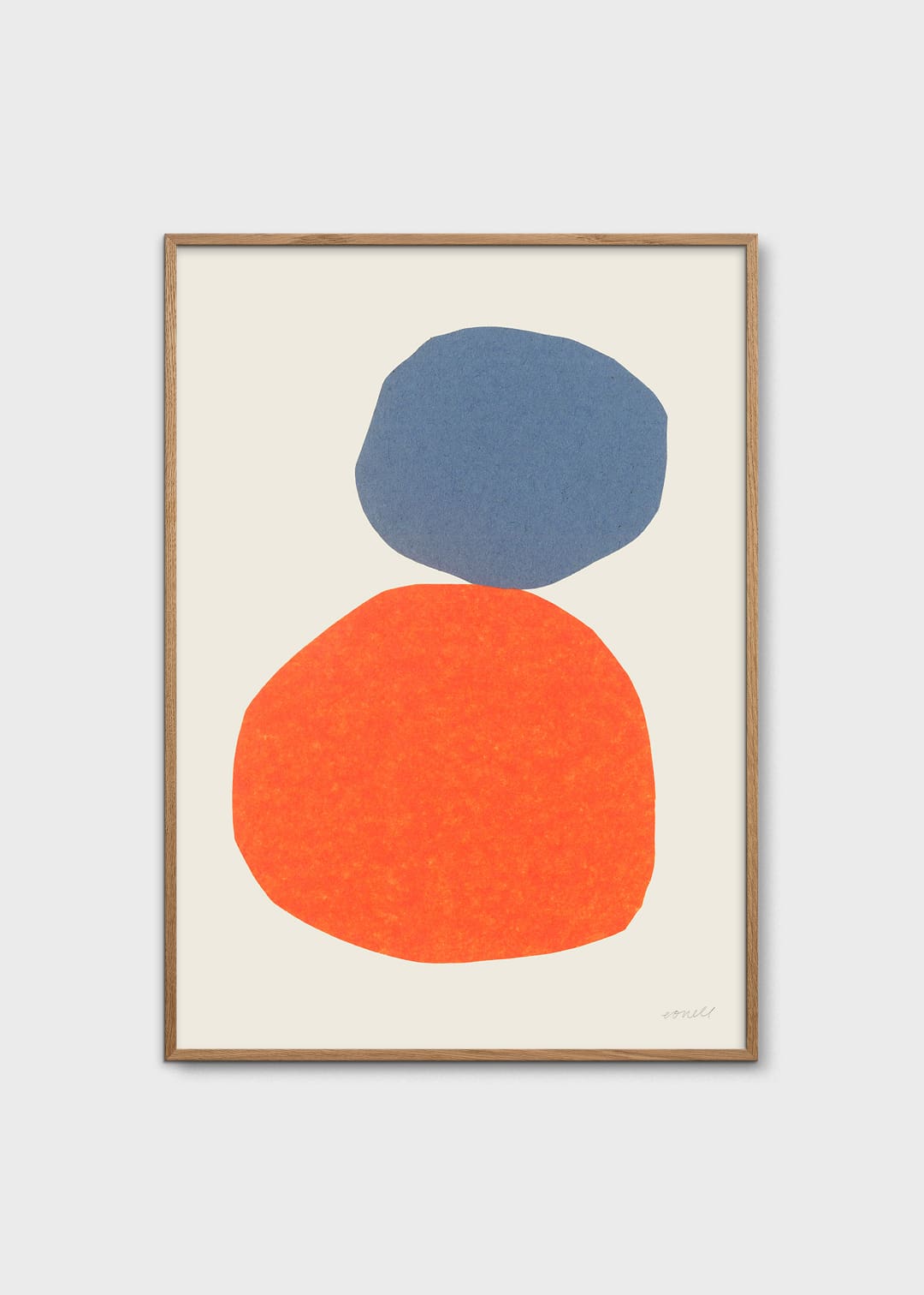 The Poster Club Art Prints Untitled Composition Kunstdruck 30x40 beige