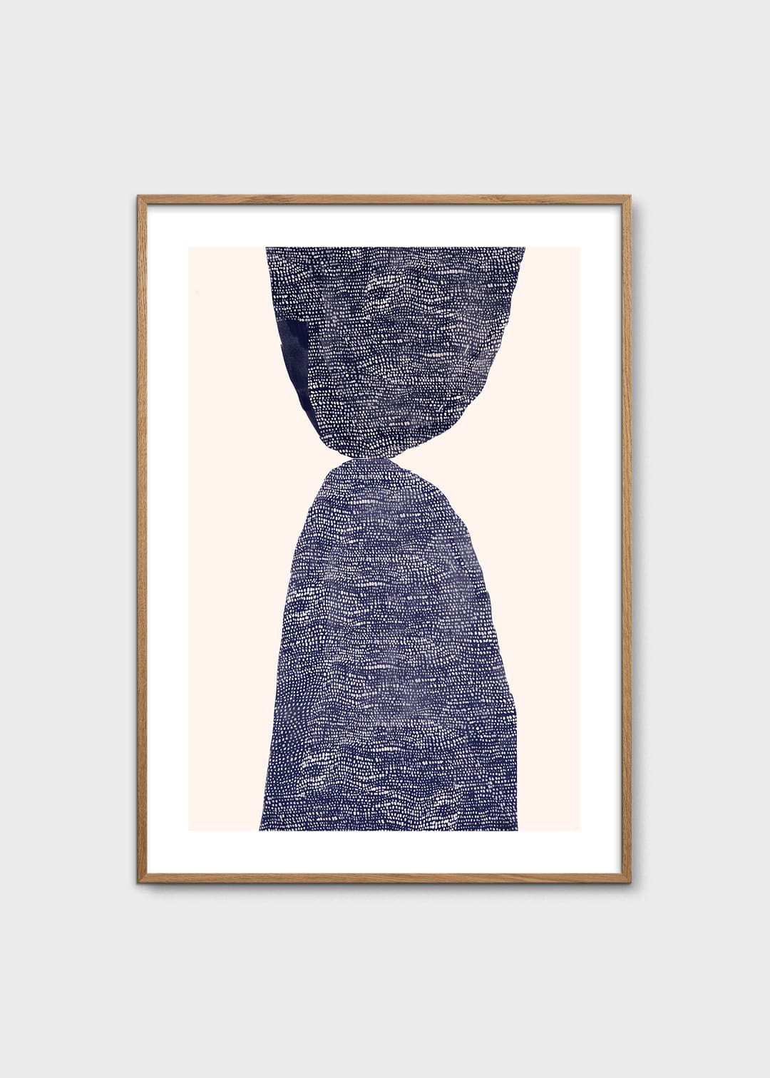 The Poster Club Hill Poster 30x40 cm abstrakt beige-blau