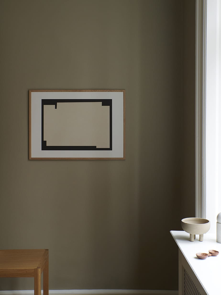 The Poster Club Bauhaus Black Kunstdruck 50x70 schwarz