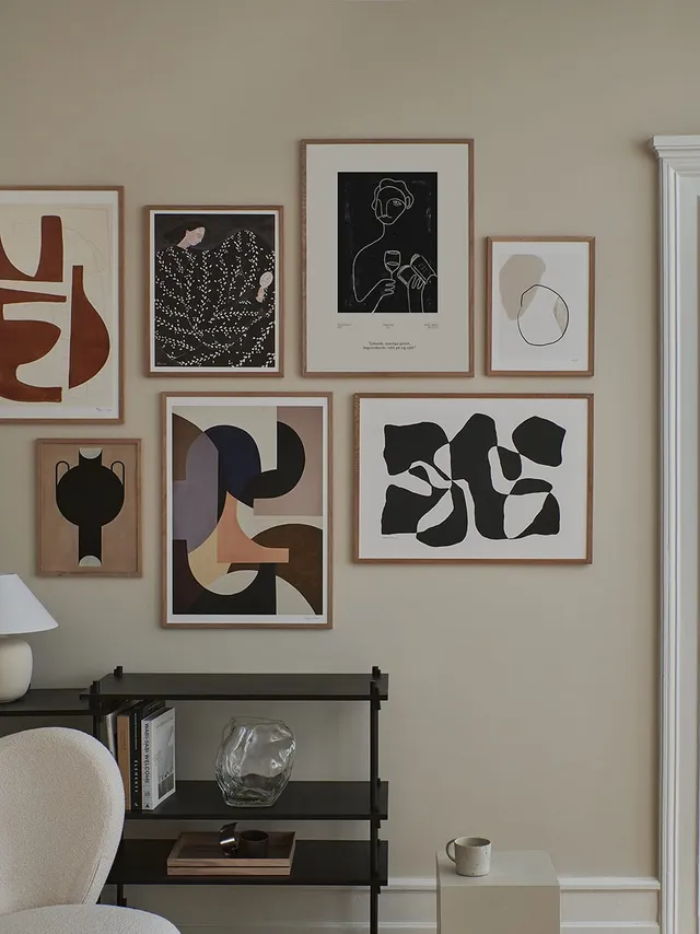 The Poster Club Curated Art Walls Edit No. 025 Bilderwand Set