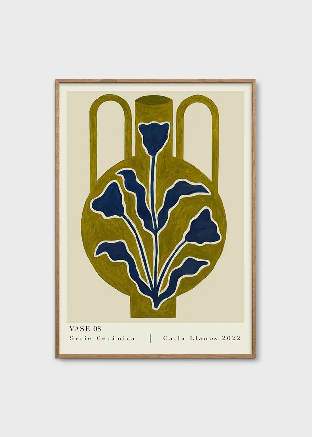 The Poster Club Art Prints Vase 08 Poster 30x40 cm Vase