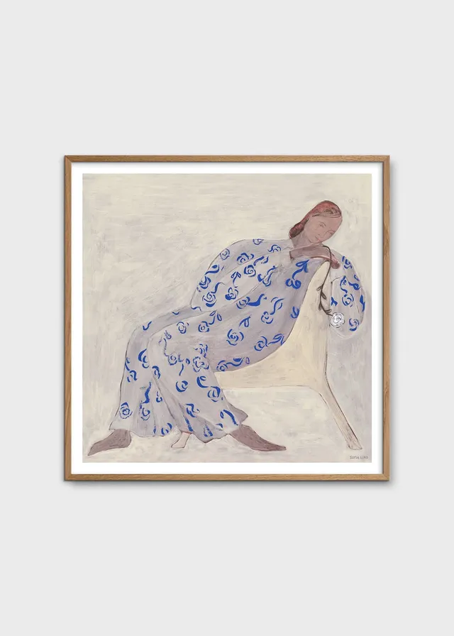 The Poster Club Art Prints Rose Poster 50x50 cm floral