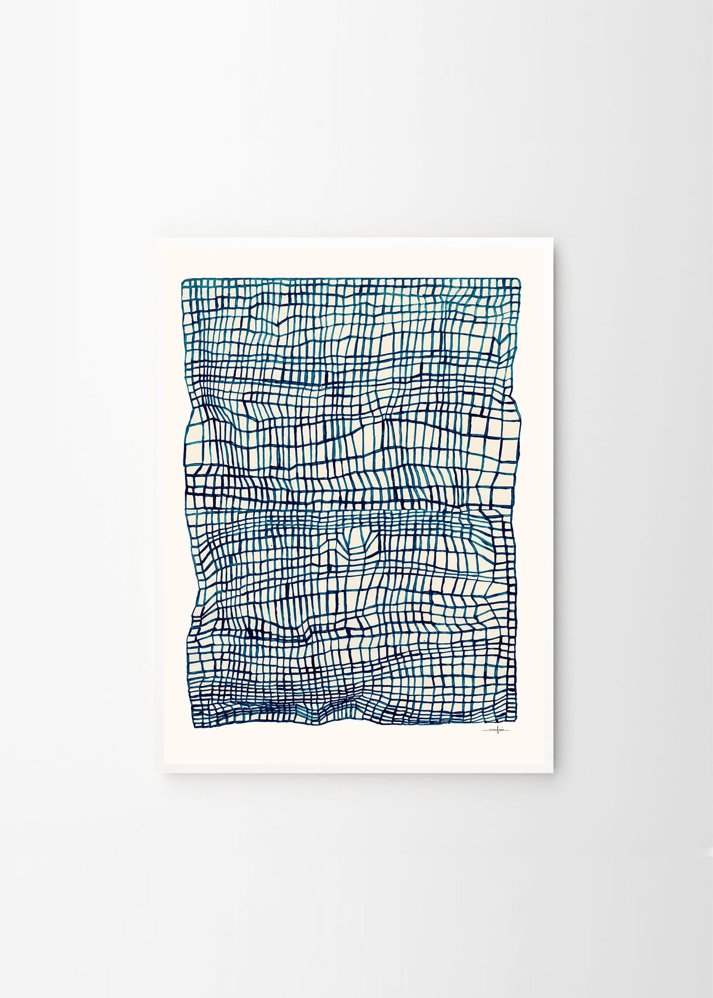 The Poster Club Sketchbook Poster 30x40 cm beige