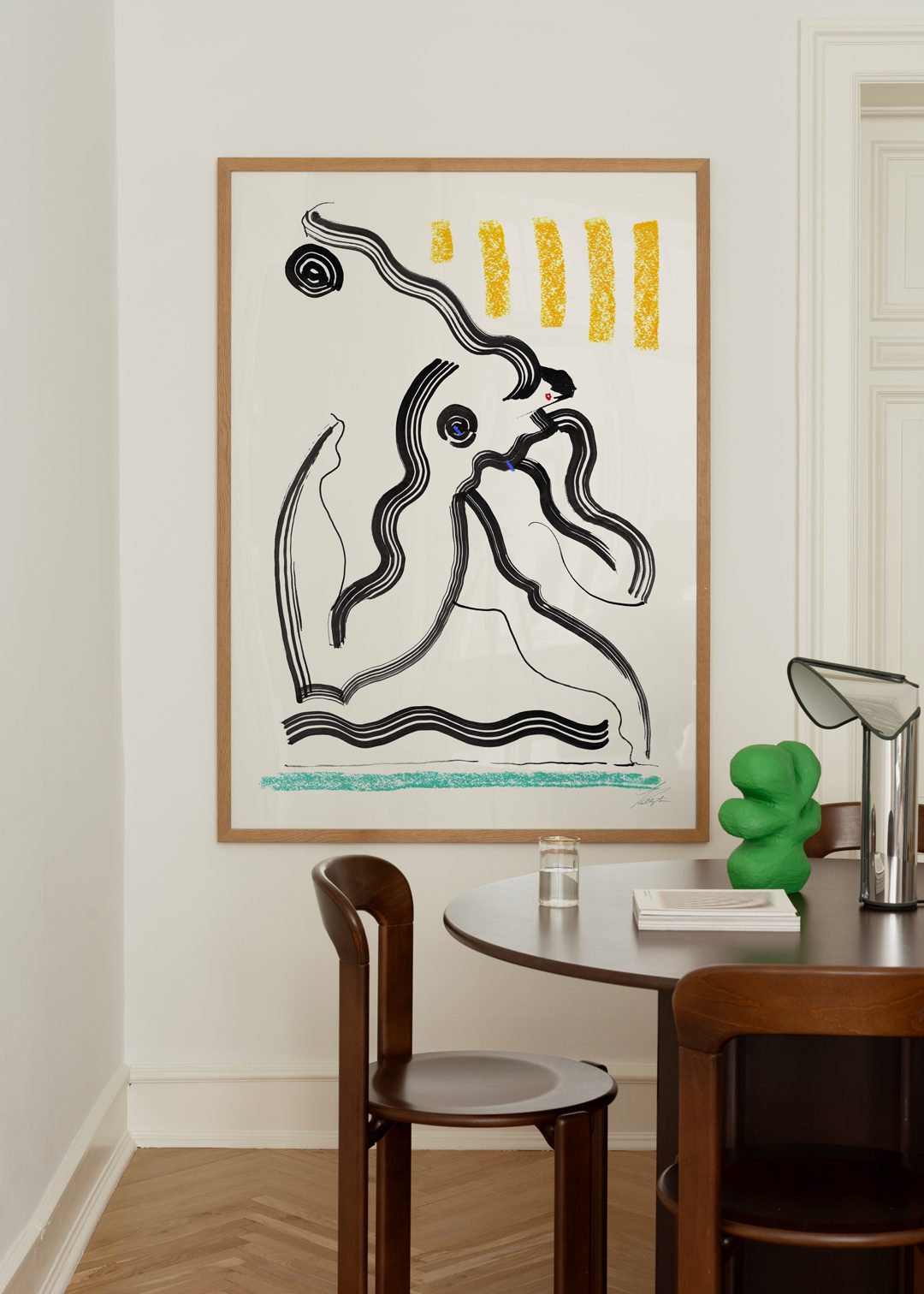 The Poster Club Discus Poster 30x40 cm abstrakt farbig