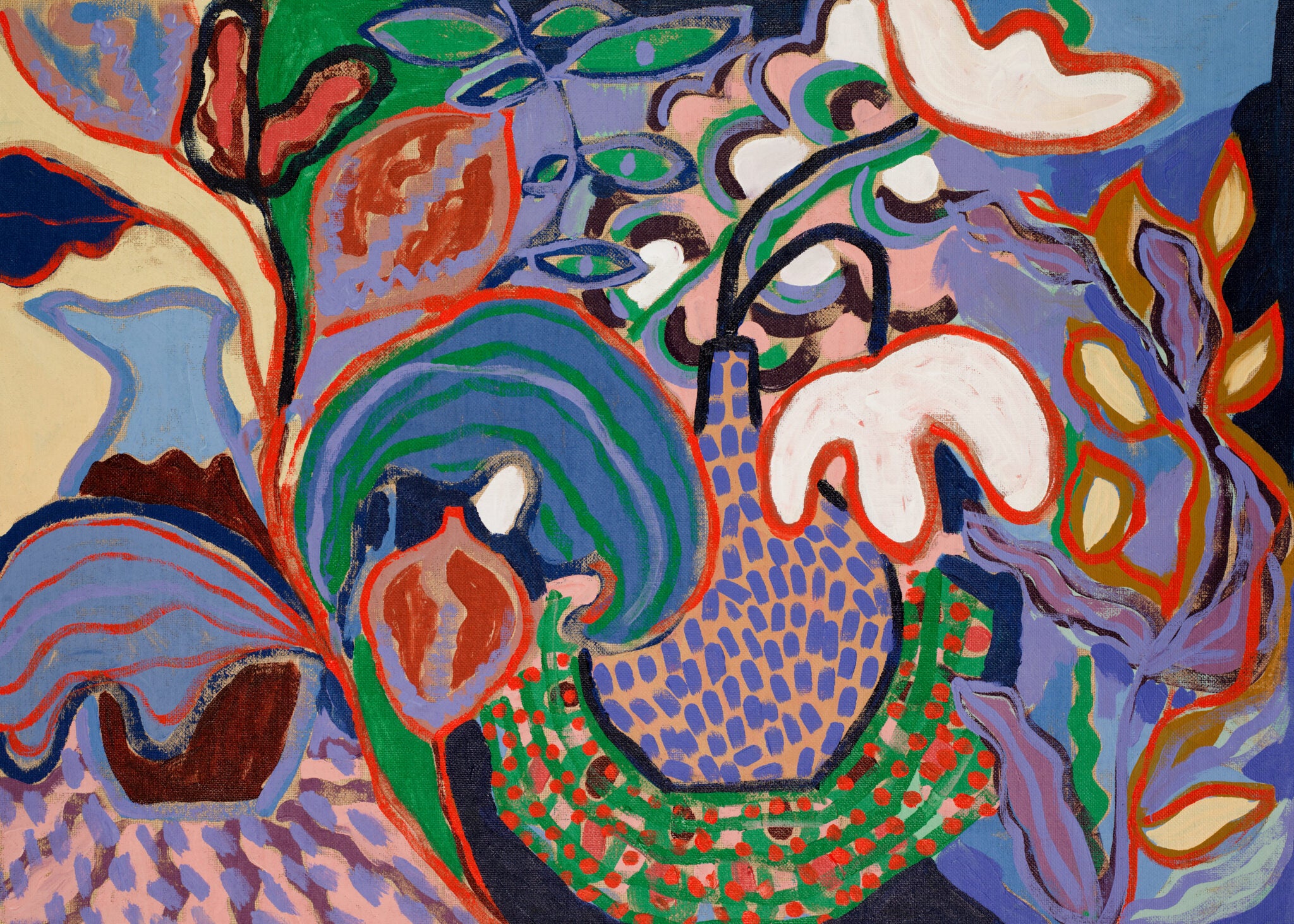 The Poster Club Felicity Leinwand 30x40 Petrol gerahmt