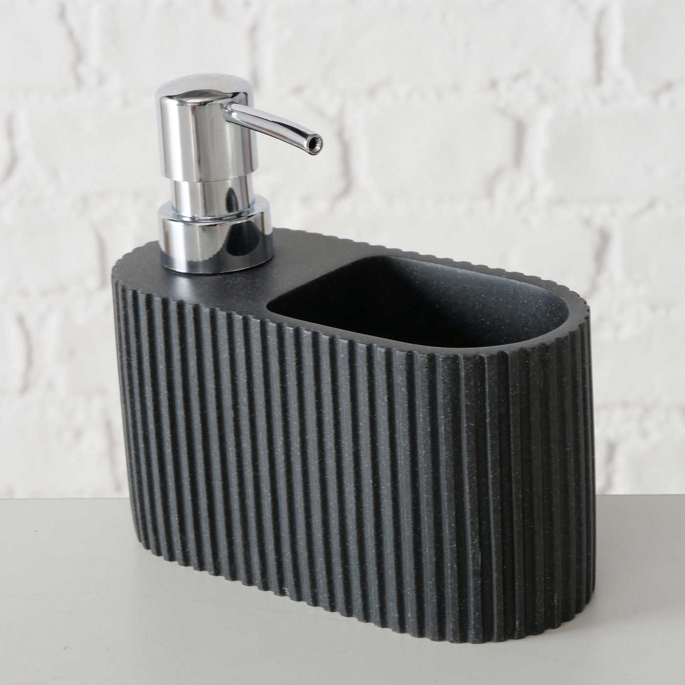 LS-LebenStil Küche & Haushalt Spülbecken Organizer Ribe Schwarz 100ml