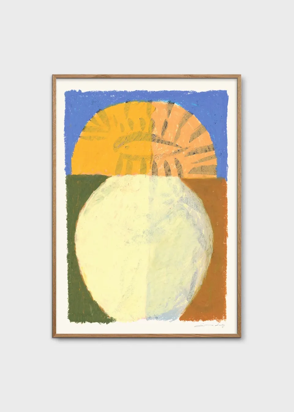 The Poster Club Art Prints The Eye Poster 30x40 cm botanisch