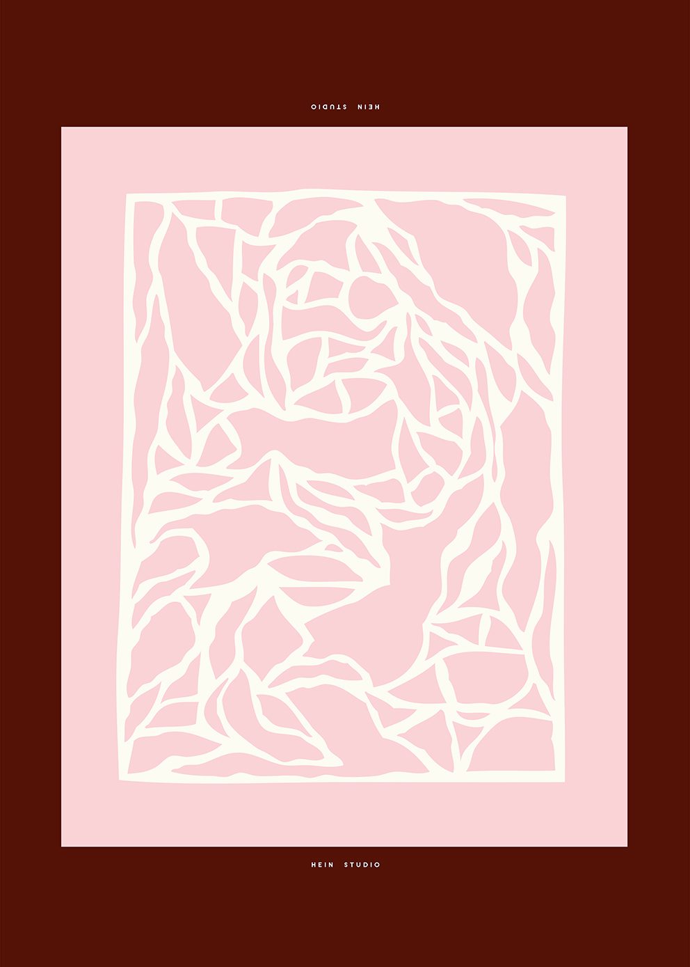 The Poster Club I See You Rose Poster 30x40 cm rosa