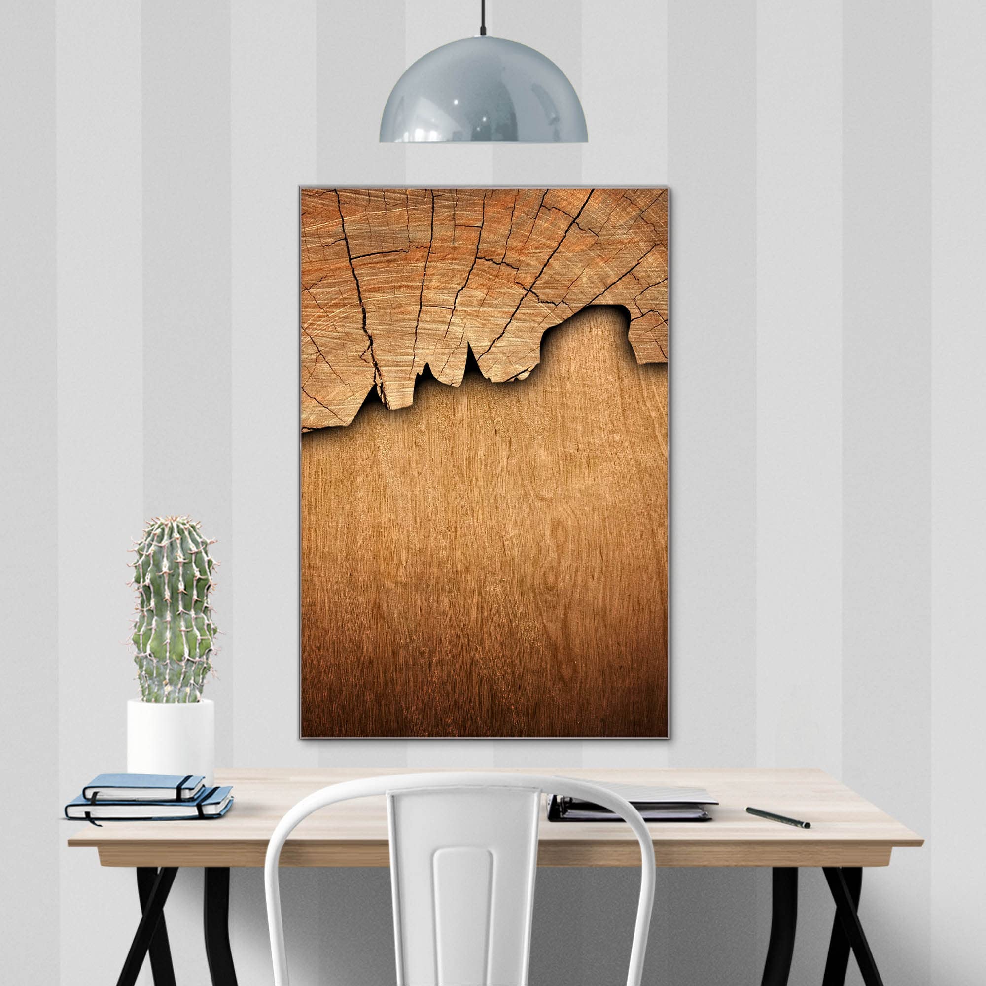 Banjado Magnettafel Holz Glas Magnettafel 40x60cm beschreibbar