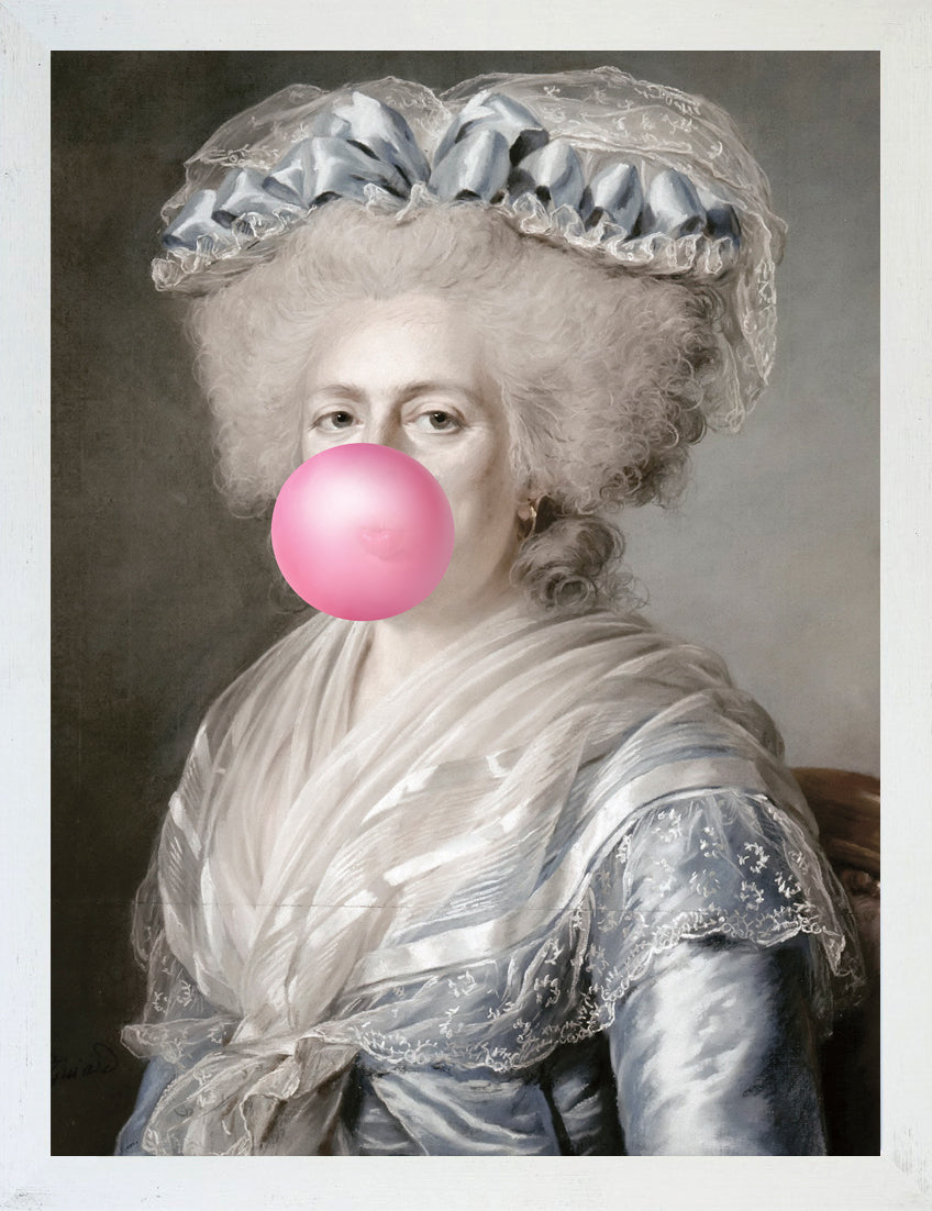 Mineheart Bubblegum Portrait 4 Leinwandbild 40x50 cm