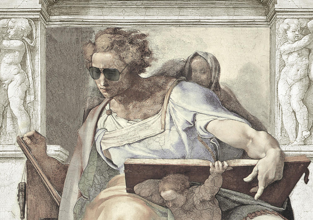 Mineheart Fresco Fototapete Renaissance Vintage Muster