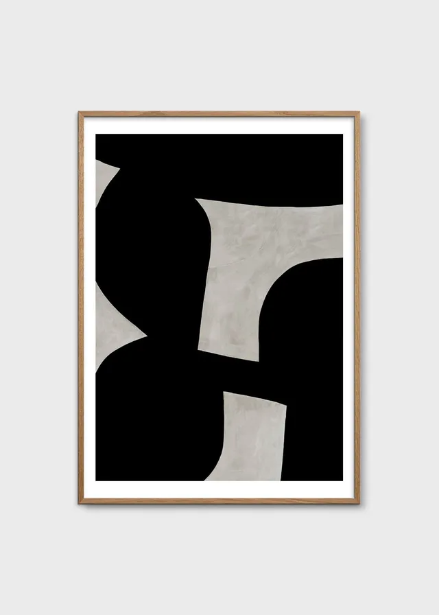 The Poster Club Bridge Kunstdruck 30x40 cm Schwarz