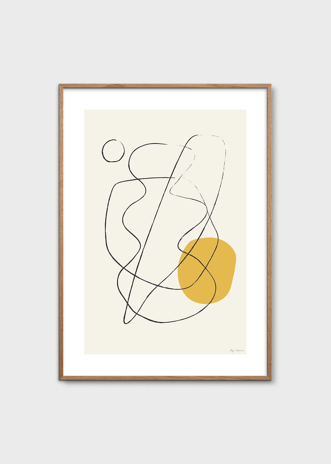 The Poster Club Art Prints NG 03 Poster 30x40 cm beige