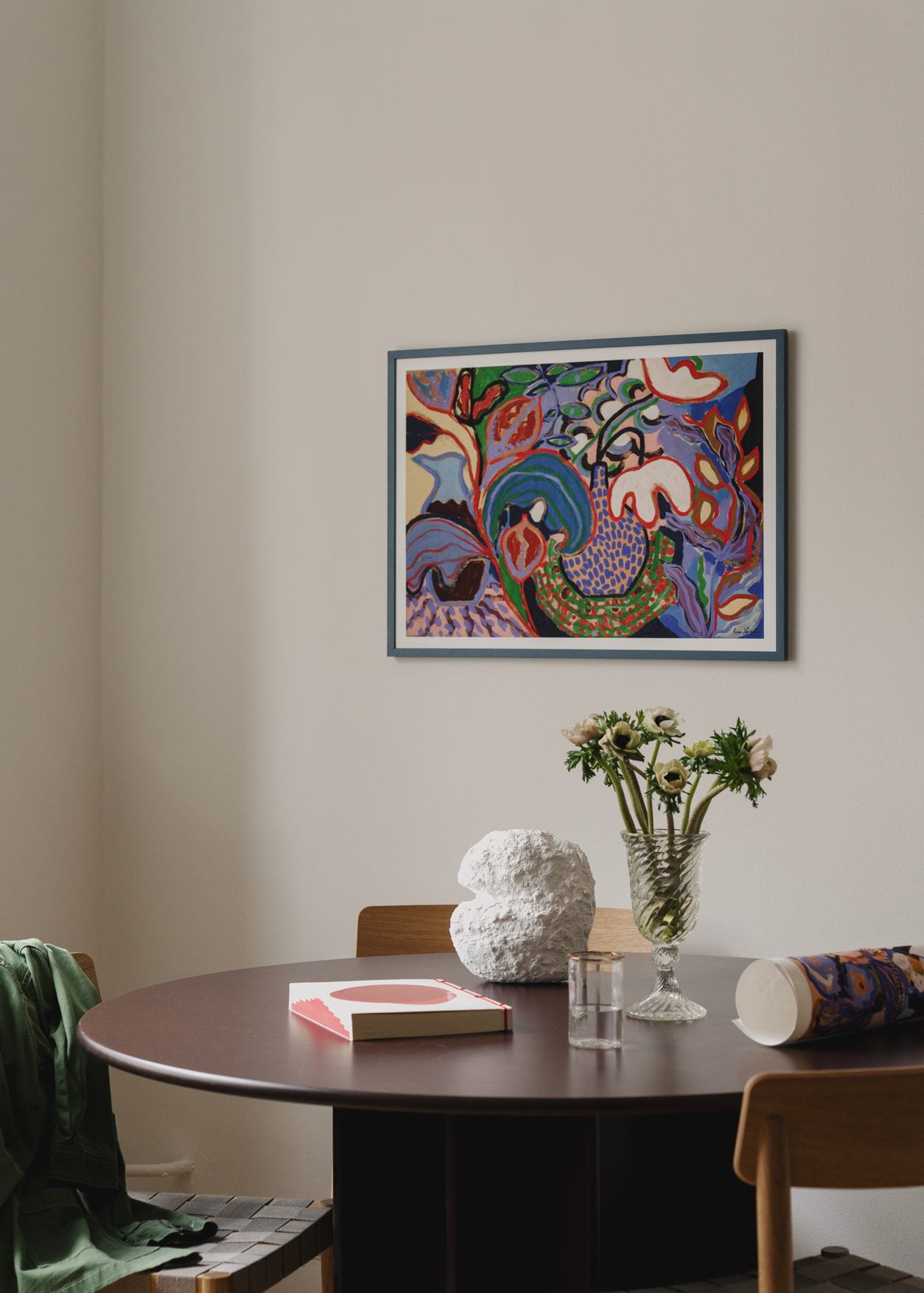 The Poster Club Art Prints Felicity Poster 30x40 cm blau-lila