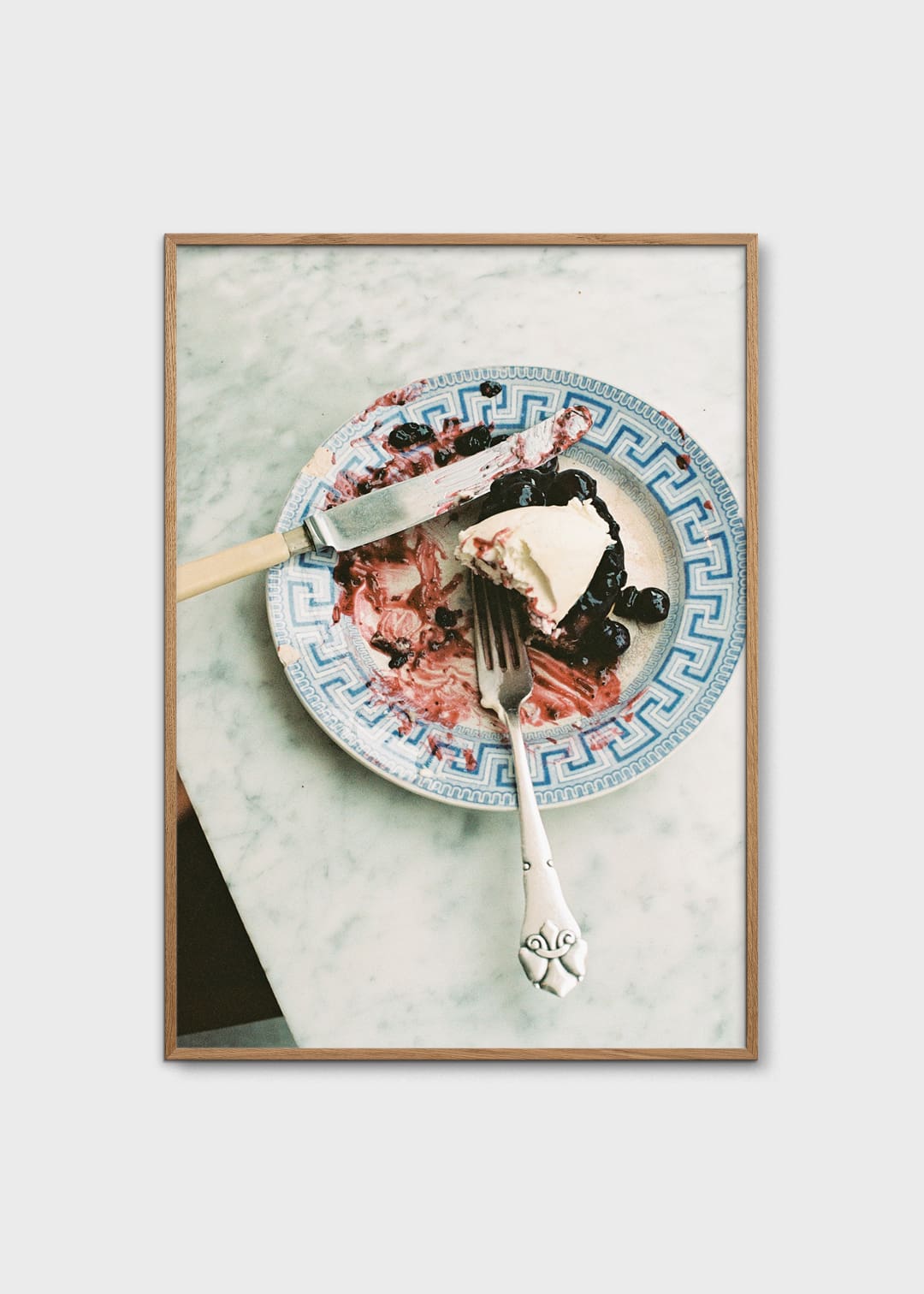 The Poster Club Weekend Pancakes Poster 30x40 cm blau