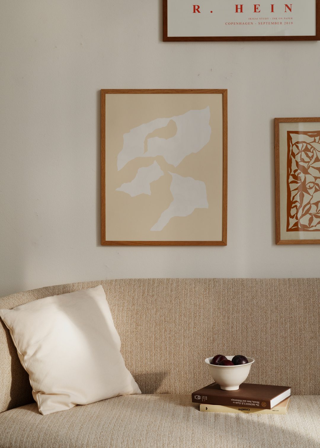 The Poster Club Art Prints Shadow no. 03 Poster A4 beige