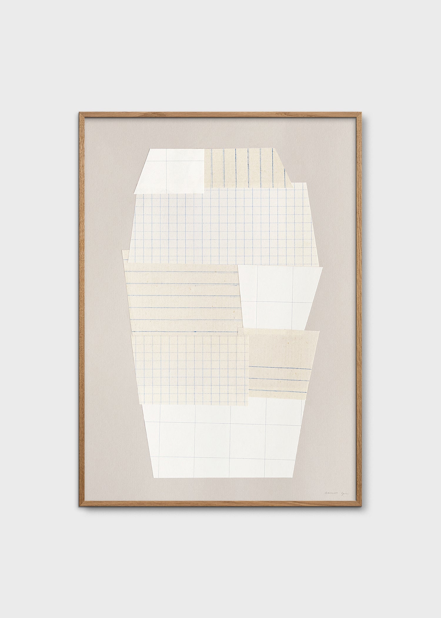 The Poster Club Art Prints Print No. 180 Poster A4 beige