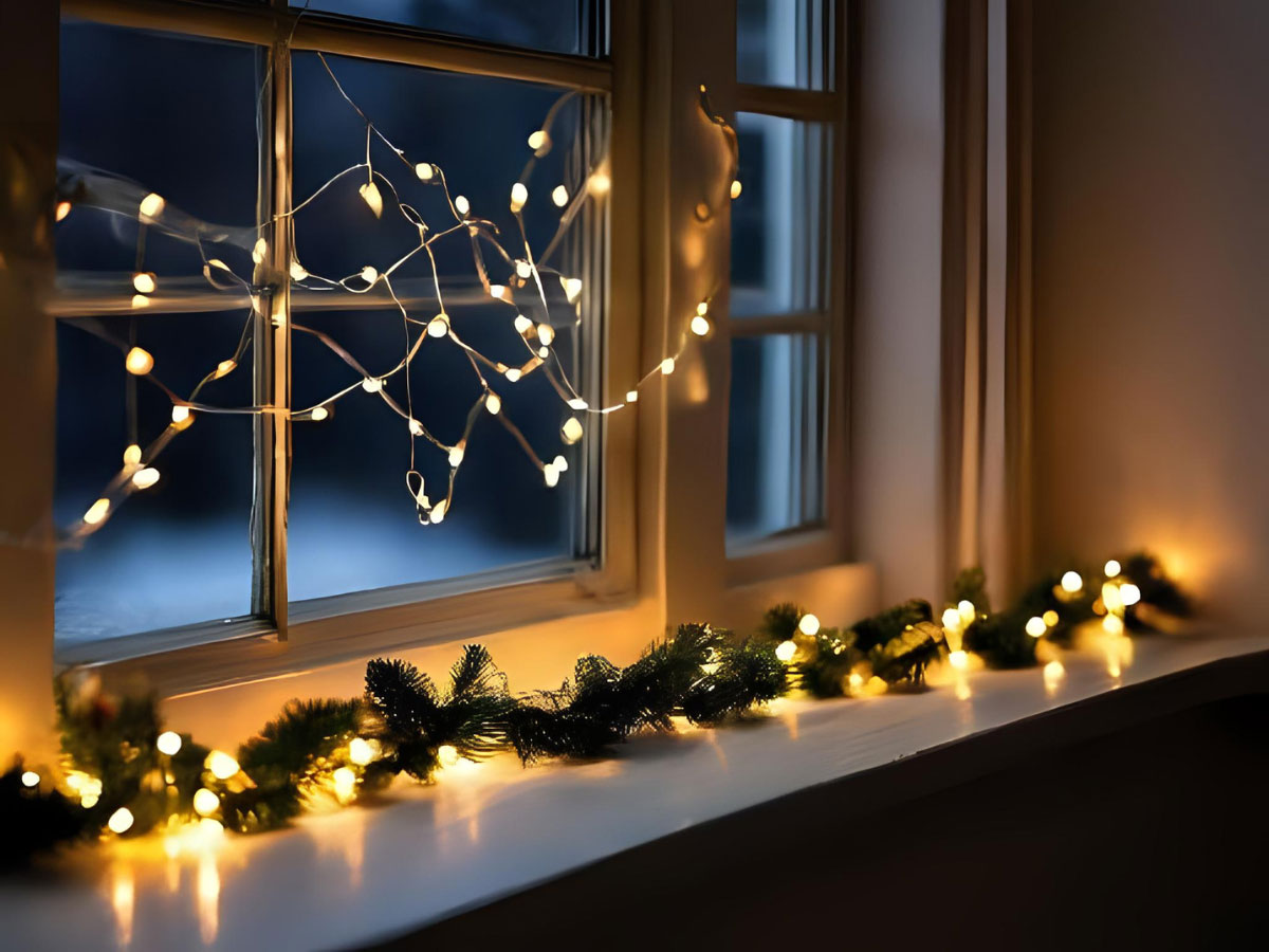 LS-LebenStil Möbel & Wohnen USB LED Lichterkette 100 Warm-Weiß