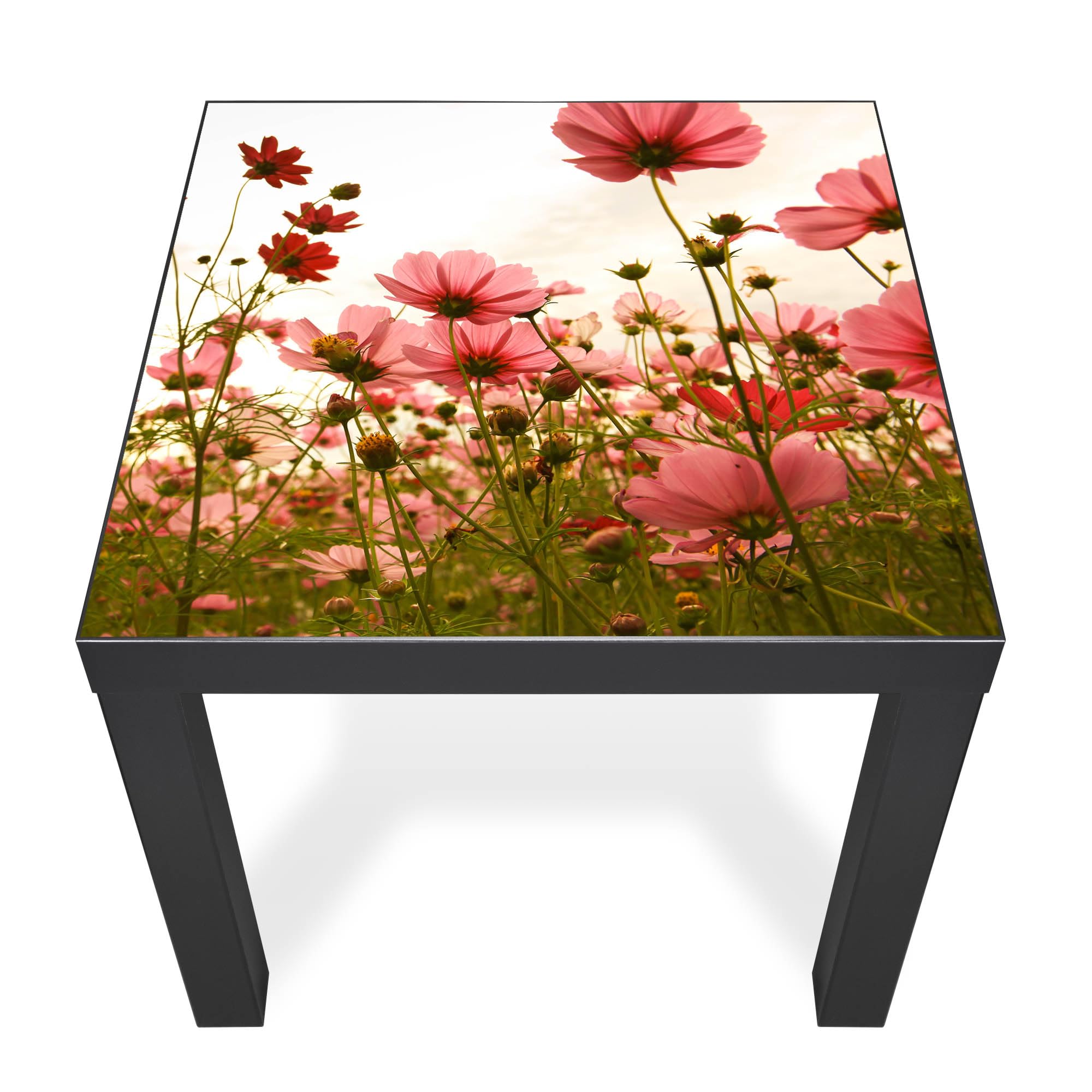 Banjado Möbelfolie Schmuckkörbchen Tischfolie 55x55 floral