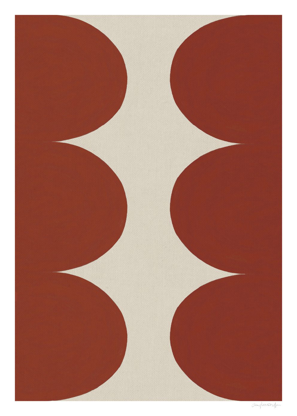 The Poster Club Art Prints Santa Fe Poster 50x70 cm beige