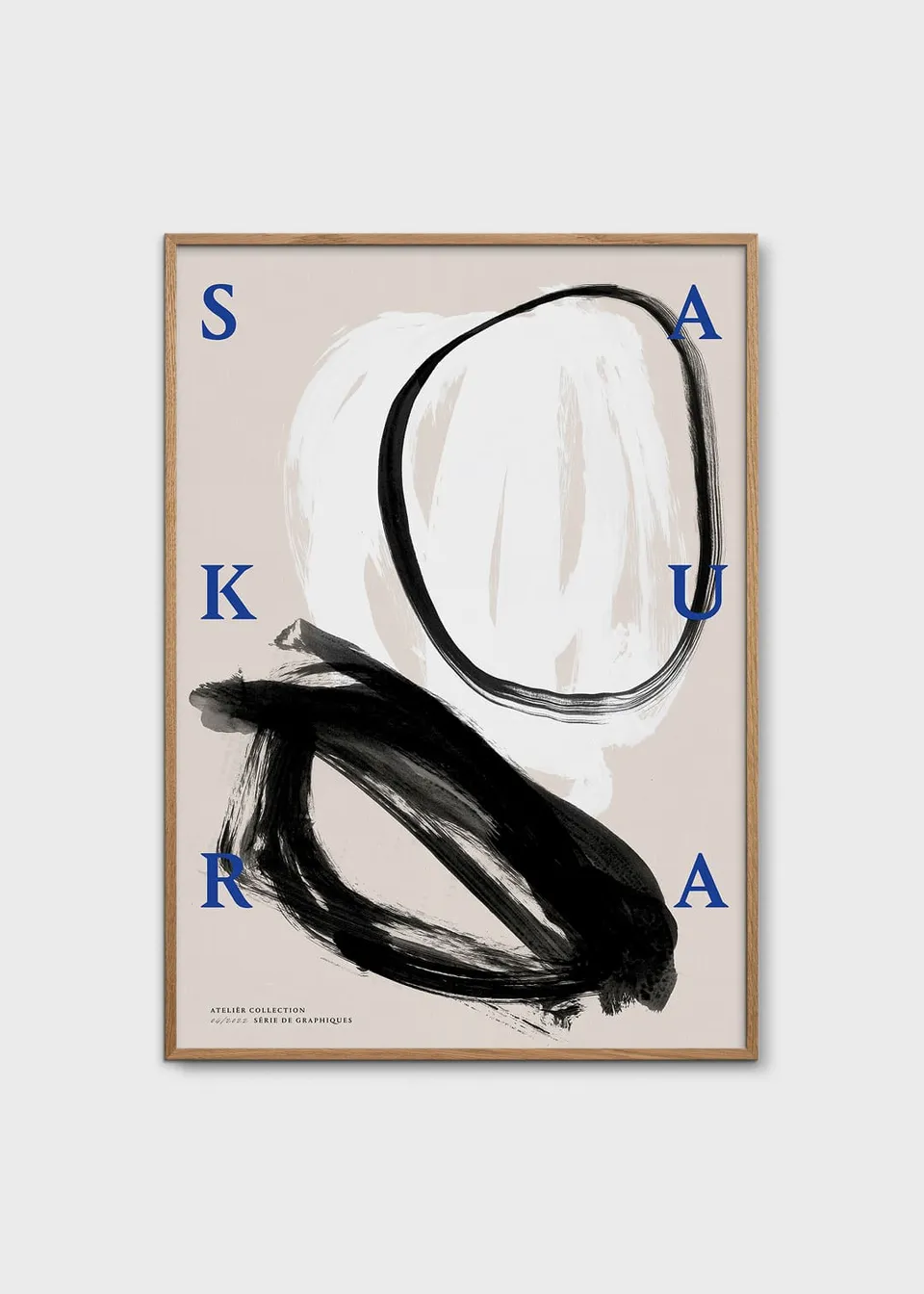 The Poster Club Sakura Poster 50x70 cm beige abstrakt